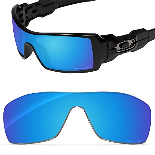Image of Performance Replacement Lenses Compatible with Oakley Oil Rig, Polarized, UV Protection, Anti-Scratch