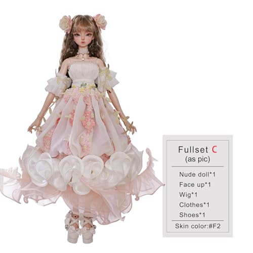 Muñeca Oueneifs Sakina 1/4 Resina 44cm Coleccionable miniatura 6