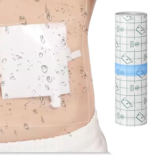 CMD 防水フィルム 防水 テープ 傷 キズ防水フィルム 大きめサイズ 透明 防水フィルムロール 15cm*10m 術後の傷防水 粘着性 保護 入浴用 傷防水フィルム 防水カテーテルウォーターバリア 看護用品 防水テープ 男女兼用(15cmx10m/1巻)