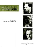 The Marc Blitzstein Songbook - Volume 1