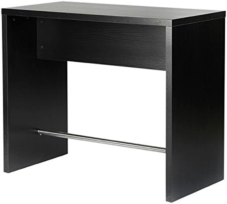 Modern Black Ash Breakfast Bar Table