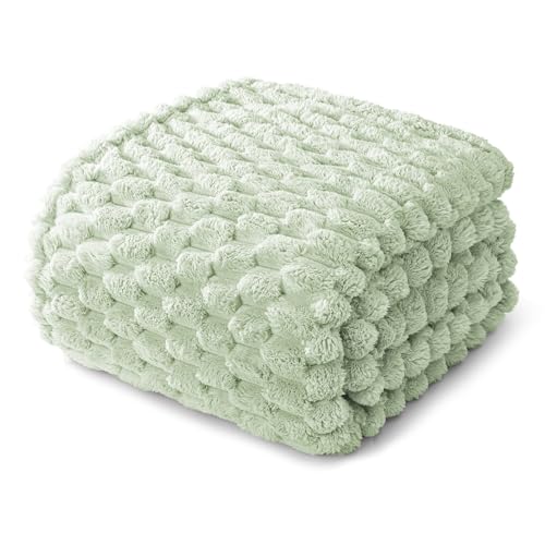 Whale Flotilla Kuscheldecke Flauschige Decke mit 3D-Jacquard-Muster,...