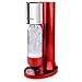 Produktbild Wassersprudler Sprudler zum Aufsprudeln von Wasser Kohlensäure für Wasser Siphonflasche rot AquaDream
