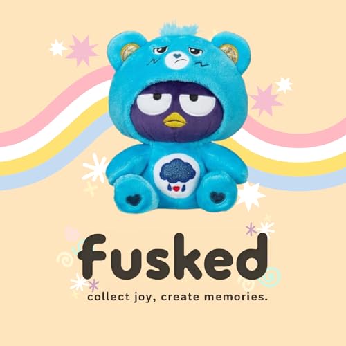 Image of Flufies Plush with Free Squishy - Soft Toys for New Born Baby and Baby Boy - Soft Toy for Home Decor (Maru Bear as Grumpy Bear)