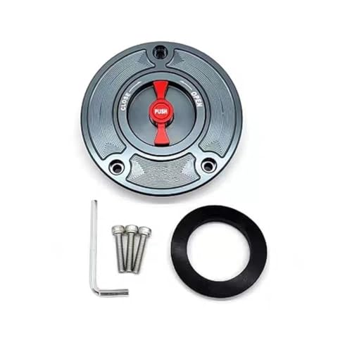 Bouchon réservoir carburant moto en métal pour Suzuki GSXR 600 750 1000