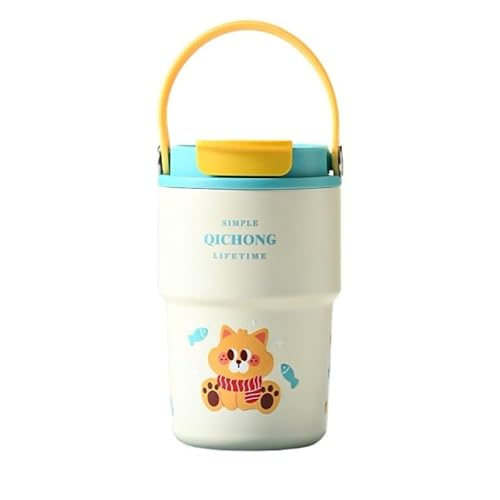 ���� 450ml ���@�r �X�g���[�ƒ������t�� �J�b�v �n���h���t�� 316�X�e�����X�| ���݂₷�� �^���u���[ 2WAY ������ �X�g���[�J�b�v �R��h�~ �ۉ��ۗ� �y�� �^��f�M�P�[�^�C�}�O ���� �R�[�q�[ �W���[�X �\�t�g�h�����N�Ή� �ƒ� �I�t�B�X