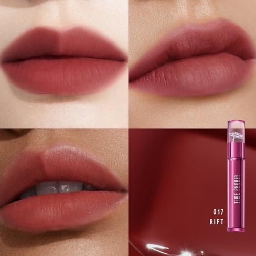 Image of Altera Blurring Lip Tint, Glossy to Soft Matte Finish, Blur Lip Lines, Weightless No-Sticky Airy Velvet Texture, Vibrant Hydrating Long-Lasting Lip Makeup (017 Rift)
