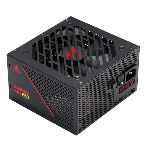 ABYSM Gaming MORPHEO GX5 – 850 W ATX 3.1, 80 Plus Gold, completamente modulare, connessione PCIe 5.1 16P - Alimentatore