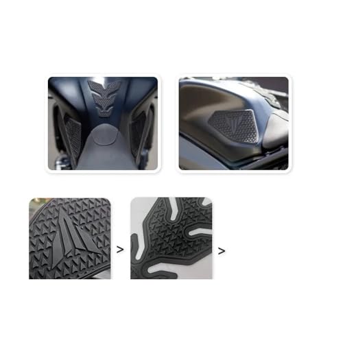 Éviter rayures réservoir carburant MT-09 avec protège genouillères