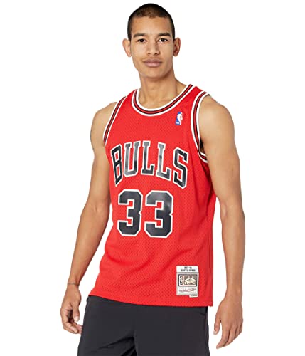 Mitchell & Ness Swingman Maillot en Maille Chicago Bulls 1997-98 Scottie Pippen