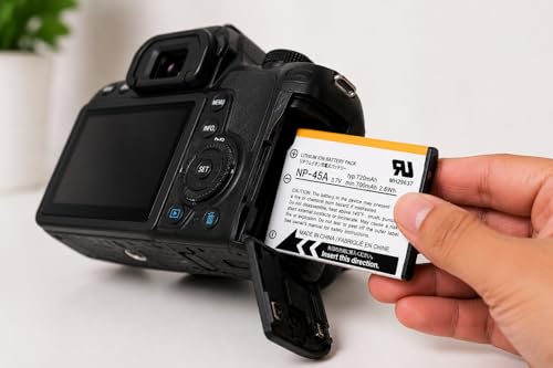 Image of Camera Battery NP-45 /45A Rechargeable Camera Battery Pack Compatible for FUJIFILM Digital Camera