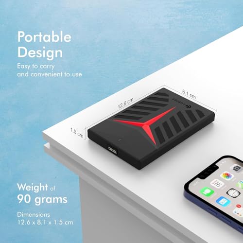 Image of My Portable Hard Disk Drive - USB 3.0, Memory Expansion Data Storage & Backup, External HDD, Compatible with Windows and Mac, Y-Design. (1, TB)