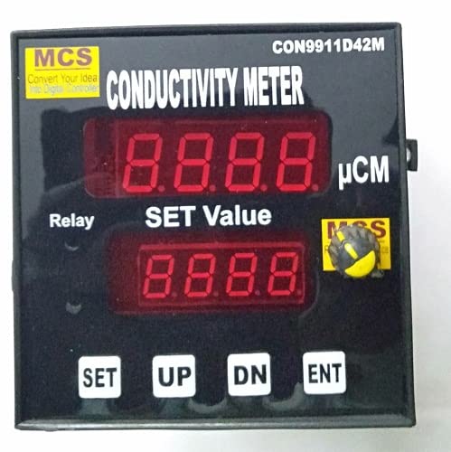 MCS Conductivity Controller with 4-20mA Transmitter and Dual set limit, Digital Coductivity Meter On Line (B09QMR87B2) Amazon Price History, Amazon Price Tracker
