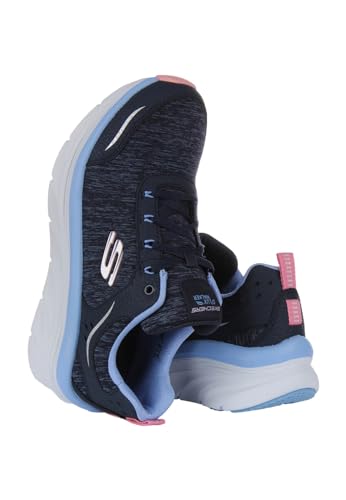 Skechers Skechers Women's Relaxed Fit: D'Lux Walker - Cool Groove - Navy - US 8