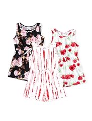 Floral Bloom: Black/White/Orange