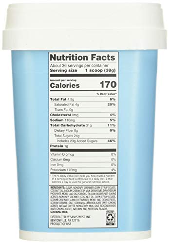 Member's Mark Vanilla Cappuccino Mix, 3 Pound #TOP3