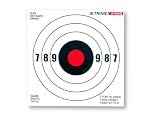 Trimex Arms Shooting Target Cards, 17 cm Square, White, Pack of 100
