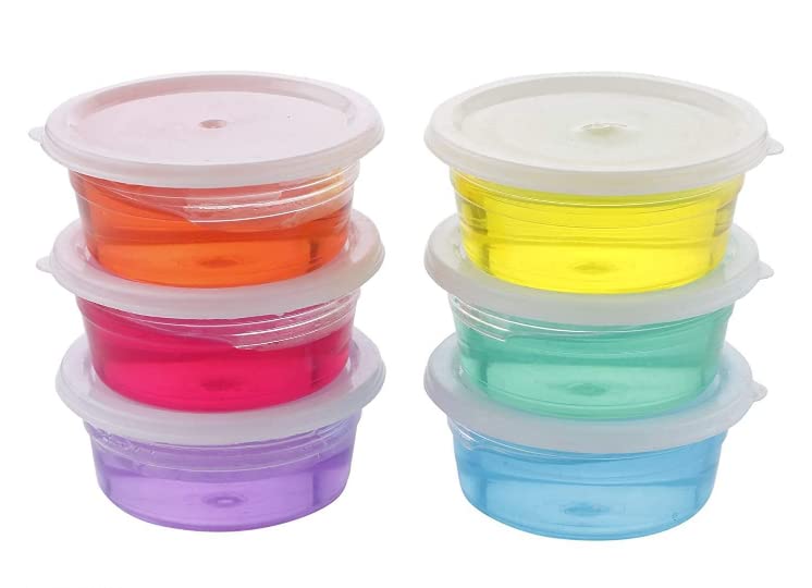 JUST NIDZ Pack of 6 Non Toxic DIY Crystal Clay Soft Slime Magic Mud Kit in Set Toy Gifts for Girls and Boys Kids (B0BZJGZKQJ) Amazon Price History, Amazon Price Tracker