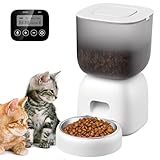 futterautomat katze chip zeitschaltuhr 🐾【Leistungsstarker Motor sorgt dafür, dass der Futterautomat nicht verstopft】Der Futterautomat für Katzen ist mit einer Trockenmittelbox ausgestattet, die Probleme, die durch die Feuchtigkeit des Futters verursacht werden, wirksam verhindern kann; Der leistungsstarke Motor kann das Futter genau freisetzen, um Futterverstopfungen zu vermeiden. Dieser automatische Hundefutterautomat hat ein einzigartiges Stapeldesign und ist einfach zu lagern, wenn er nicht in Gebrauch ist.