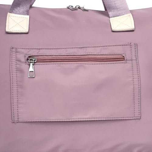 Image of Furn Aspire Multifunctional Lightweight Waterproof Sports Fitness Bag /Gym Bag /Duffel Bag /Yoga Bag /Weekend Travel Bag with Separate Shoes Compartment & Wet Pocket for Men & Women, Dark Pink