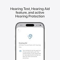 Apple AirPods Pro 3 Wireless Earbuds, Active Noise Cancellation, Live Translation, Heart Rate Sensing, Hearing Aid Feature, Bluetooth Headphones, Spatial Audio, High-Fidelity Sound, USB-C Charging — image 4