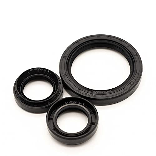 REPLACEMENTKITS.COM Brand Fits Yamaha Front Differential Seal Kit for Rhino & Grizzly 450 660 700 Kodiak,Wolverine & Viking 700 4x4’s