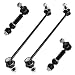 Detroit Axle - Complete 4pc Front and Rear Sway Bar Stabilizer Links Kit for 2006 2007 2008 2009 2010 2011 2012 2013 2014 2015 2016 2017 Toyota Rav4