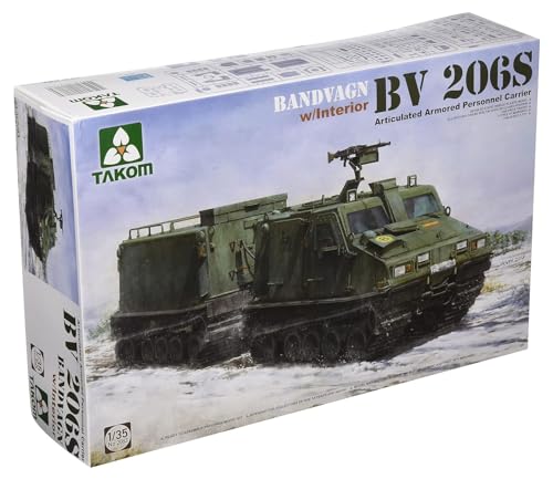 Maquette Bandvagn BV 206S avec intérieur complet TAKOM 2083 kit de blindé à monter