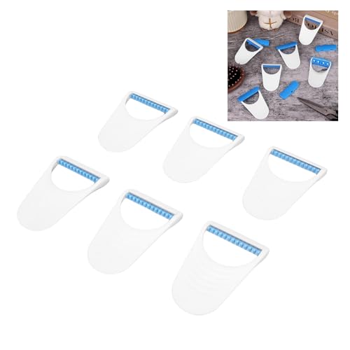 Portátil 6 PCs Clippers de Cavalos Descartáveis ​​com Tampas de Proteção, Ferramentas Leves de Limpe
