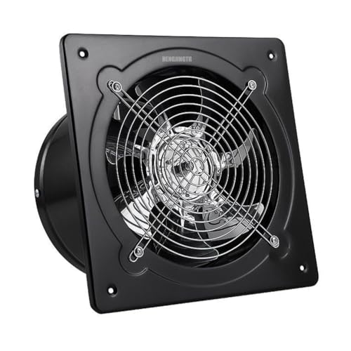 HENGJINGTR Ventilador de Escape de Cocina de Alta Velocidad de 4 Pulgadas, Ventilador a Prueba de explosión 220V Ventilador de Escape montado en la Pared de bajo Ruido para Cocina, baño,220v