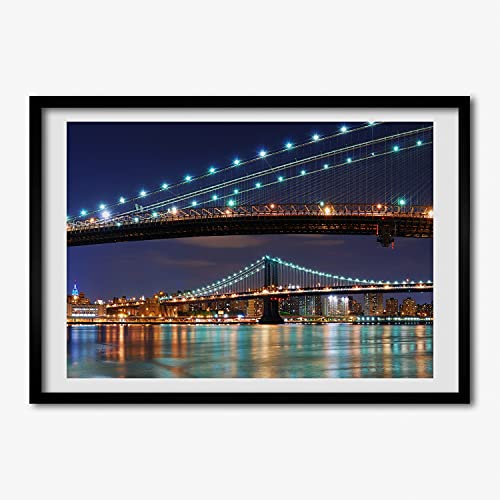 Tableau peinture Manhattan Tulup 70x50 pour habiller un mur vide sans effort