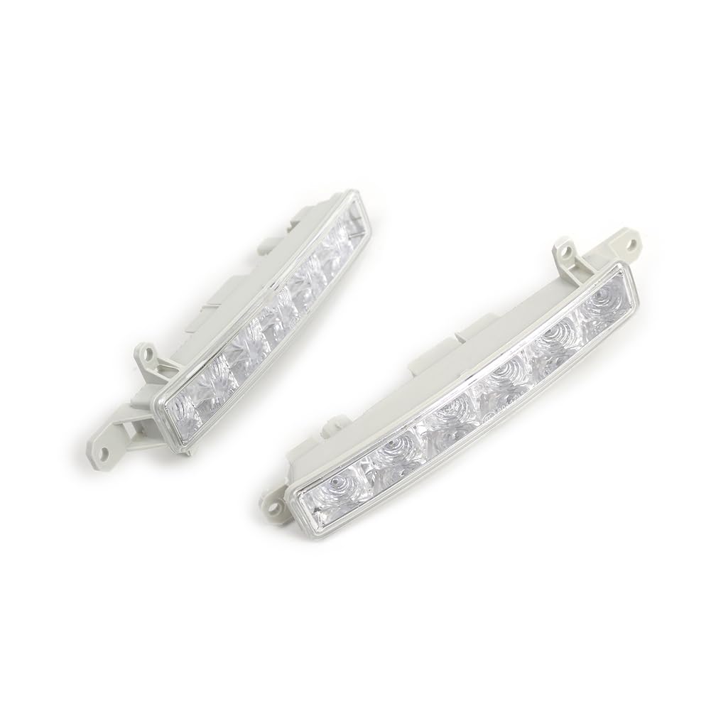 Liru 1 Pair Turn Signal Fog Lights Fog Lamp Daytime Running Light ABS for Citroen C-Elysee 2016-2020