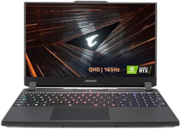 GIGABYTE AORUS 15 XE5: 15.6" QHD 2560x1440 IPS-Level Display, Intel Core i7-12700H, NVIDIA GeForce RTX 3070 Ti Laptop GPU 8GB GDDR6, 16GB DDR5 RAM, 1TB SSD, Win11 Home (AORUS 15 XE5-73USB34SH)