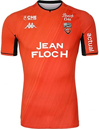 Maillot F.C LORIENT Erreà manches longues orange home shirt jersey 36