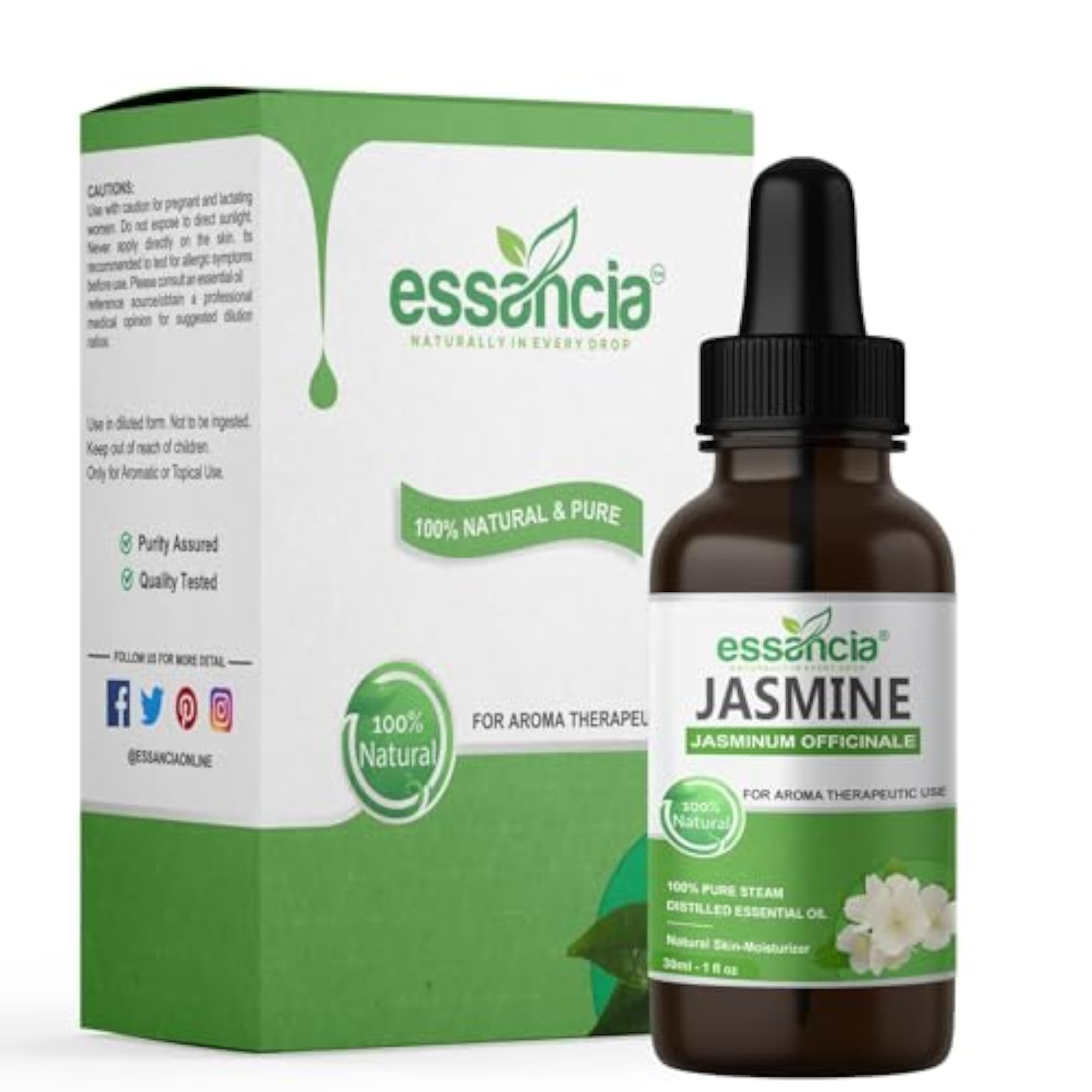 Jasmine Essential Oil, 100% Pure and Natural (30 ML)