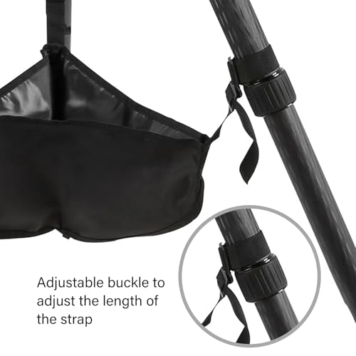 Bolsa de arena con trípode de nailon para fotografía, estabilidad, almacenamiento de accesorios, bolsa de transporte portátil con diseño de fácil llenado para exteriores, bolsa de arena lista para - imagen 9