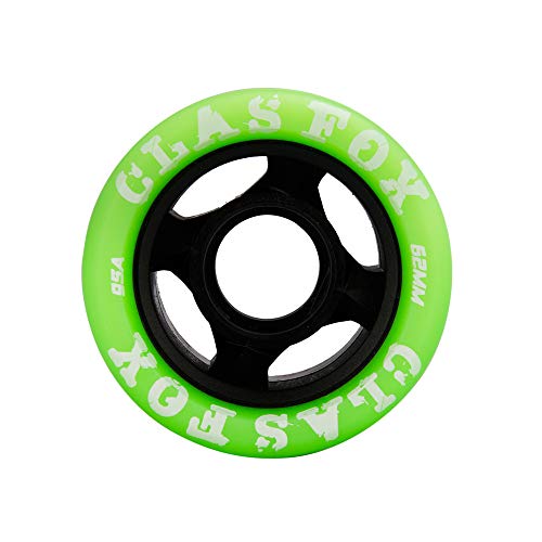 CLAS FOX Outdoor Replacement Roller Skate Wheels Quad Speed Skate Wheels 8 Pcs