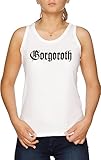 Gedruckt in der EU Gorgoroth Damen Tank T-Shirt Weiß