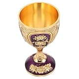 Design élégant et artistique : design d'inspiration européenne de ce gobelet ajoute une touche à , rendant idéal pour un usage quotidien et des occasions spéciales, coupe de de communion, gobelet rituel d'autel