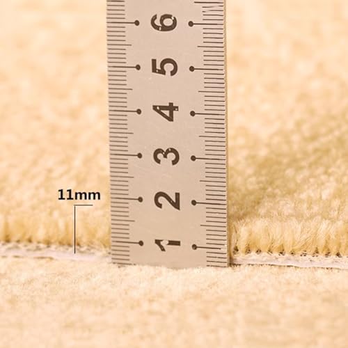Alfombra antideslizante para peldaños de madera interiores con base autoadhesiva lavable 3