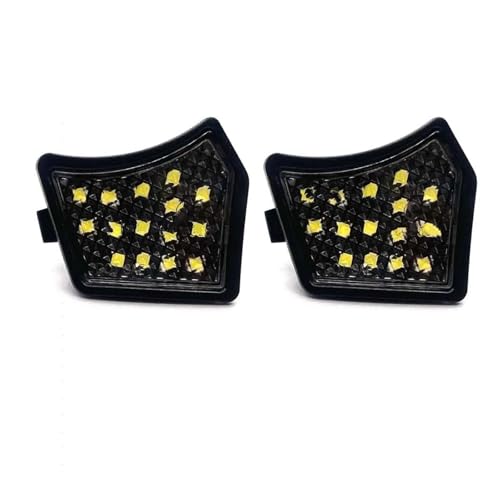 Lampe Bienvenue Sous Rétroviseur LED pour Volvo V40 V50 V60 V70 XC90 Lumière Flaque 2 Pièces