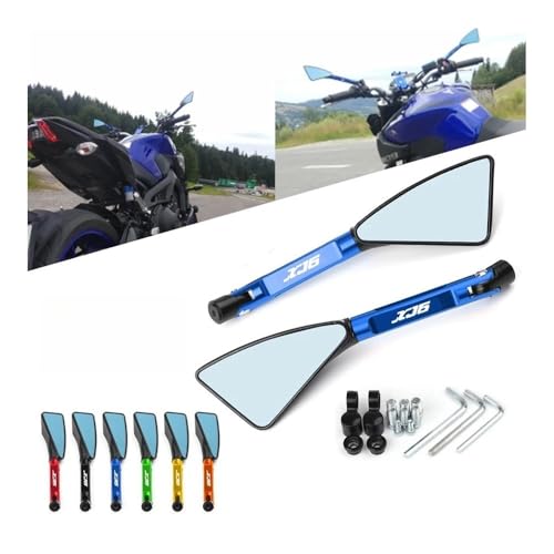 Rétroviseurs moto universels 8mm 10mm compatibles avec XJ6 et Diversion - 2