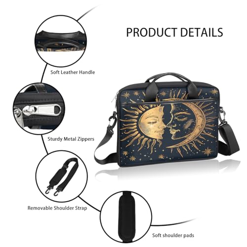 Bolsa para portátil estilo Bohemio 15 pulgadas con correa miniatura 4