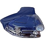 2-lagig, außen glatt und glänzend, innen schützend weich. Die Innenseite schützt die Lackierung. Kratzfreie Abdeckung, wenn sie über einem sauberen Auto angebracht wird.