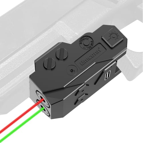 Gmconn Double Laser Sight for Railed Pistol