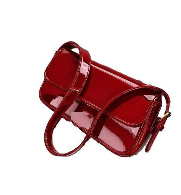 Trendy Women Sling Bag with PU Material Solid Look Adjustable Strap Compact Crossbody Handbag-image-33