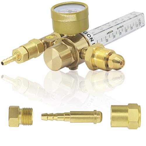 Rx Weld Argon/Co2 Mig Tig Flow Meter Gas Regulator Gauge Welding Weld #TOP2
