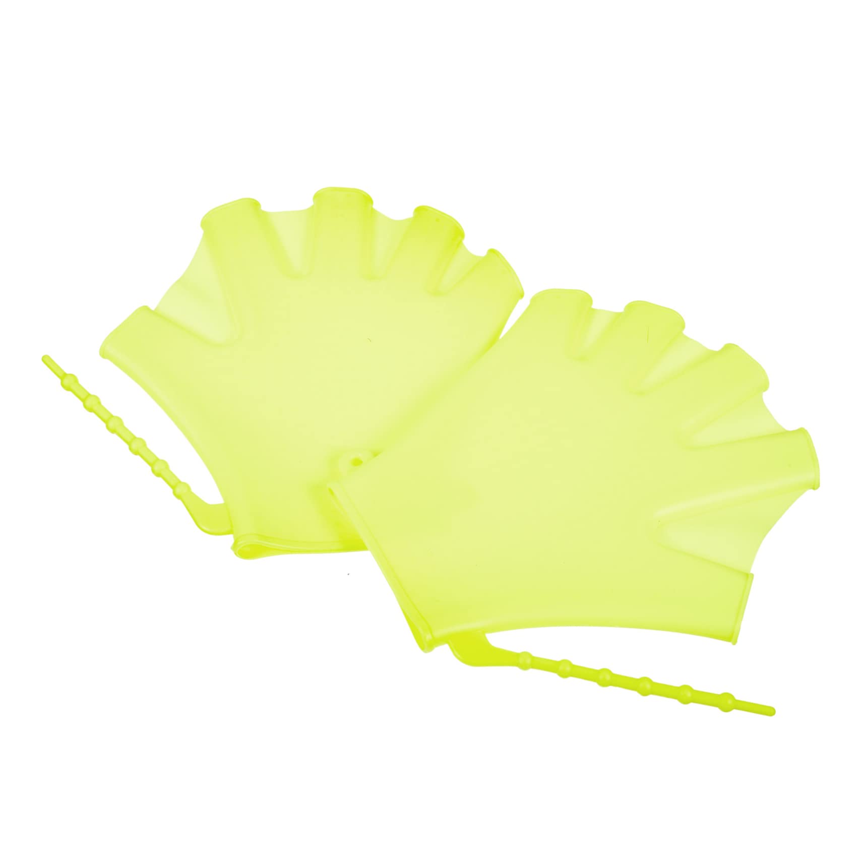 Abaodam 2Pcs Swimming Webbed Gloves Swim Training Paddles for Beginners Suitable for Water Activities and Swim Lessons Unisex Design Fluorescent