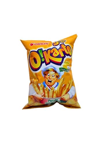 Salgadinho de Batata Frita com Creme e Queijo 50g Orion Coréia do Sul