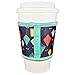 MOXIE Coffee Cup Sleeves – Premium Neoprene Insulated Reusable Coffee & Tea Cup Sleeves – Best for 12oz-24oz Cups at Starbucks, McDonalds, Peets, Caribou Coffee (3 Pack, Kites)